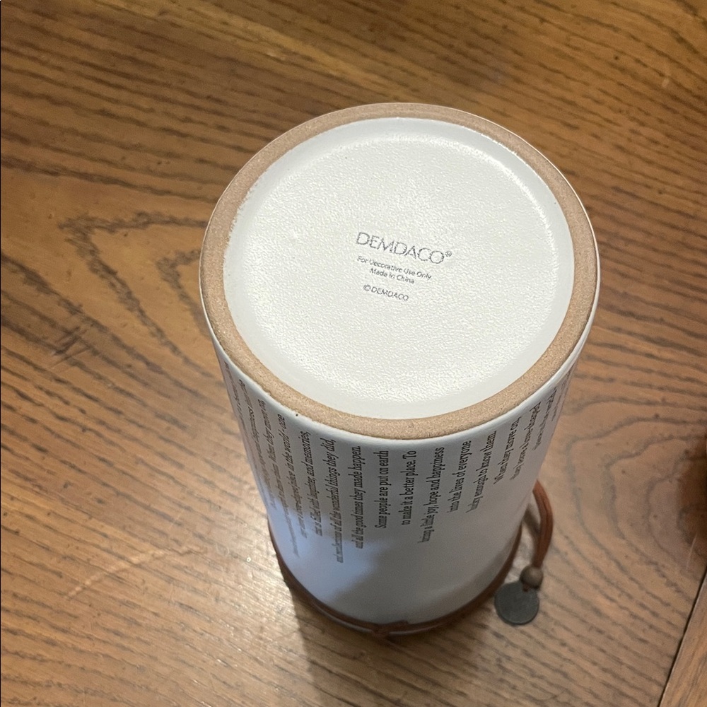 Demdaco Remembrance Jar with Wooden Lid -‎ Cream - Picture 11 of 15